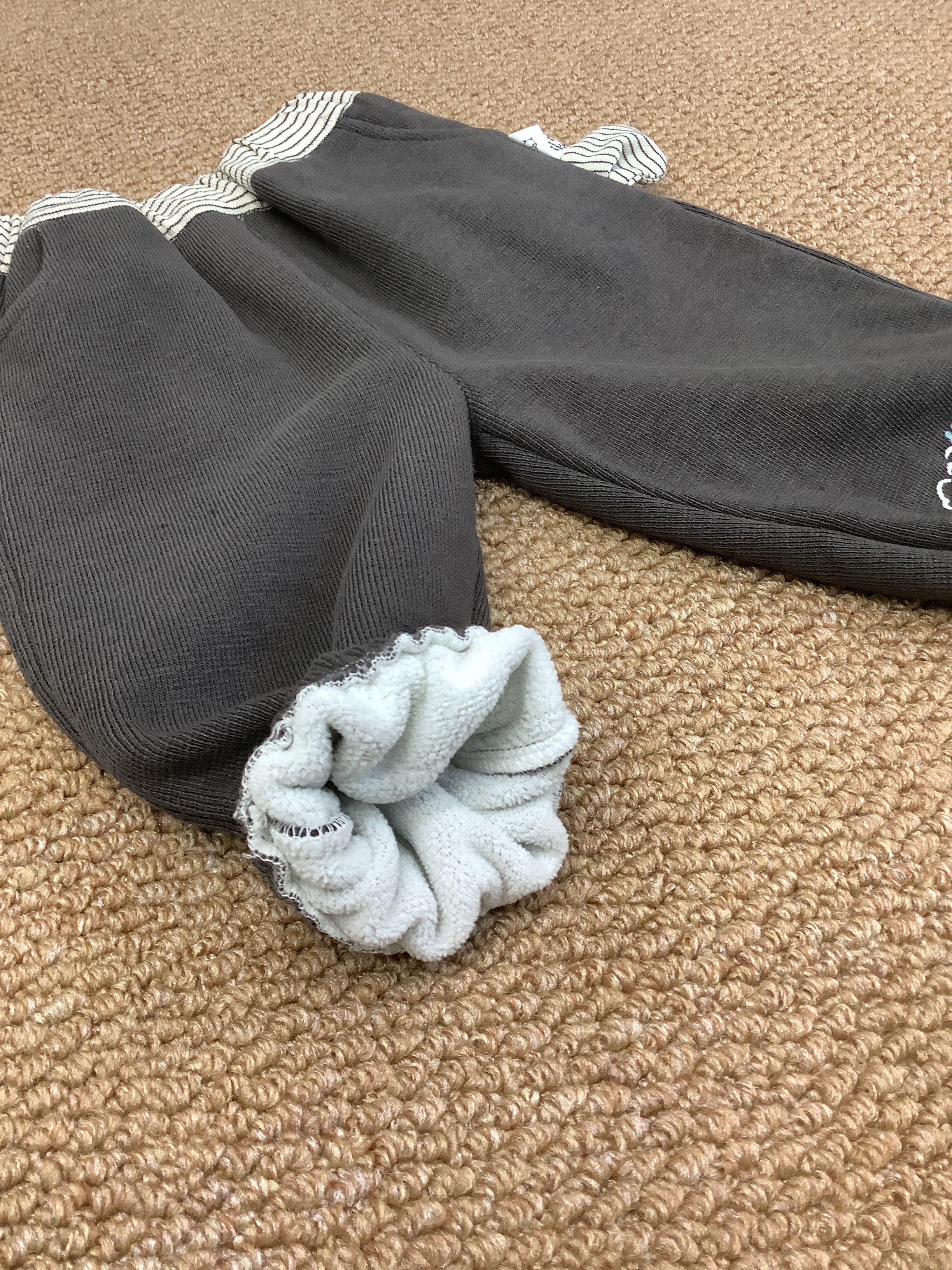 A03954耳朵造型內裏薄絨褲