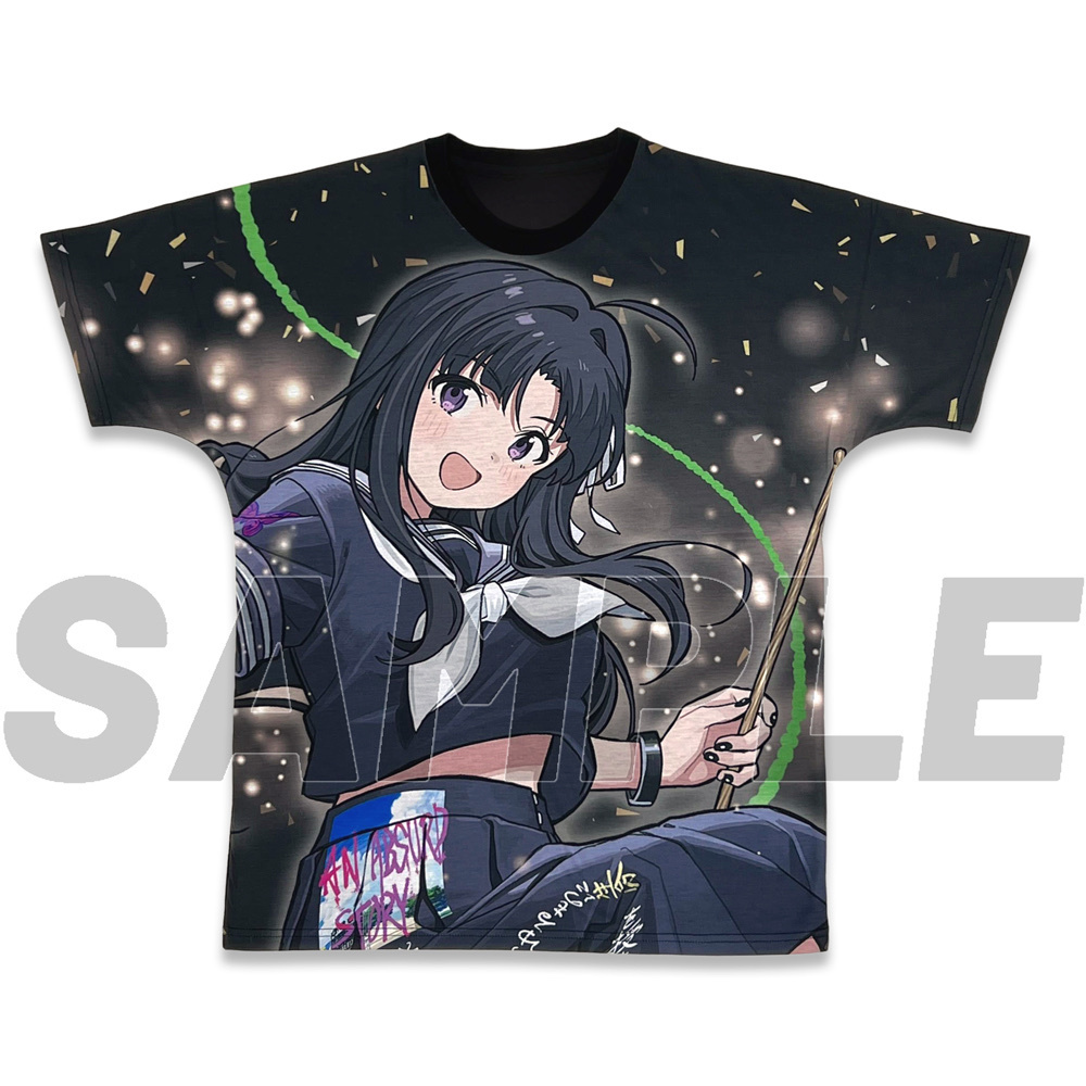 Cospa 011226 描き下ろし 安和すばる フルグラフィックシームレスTシャツ 運命の華Ver. [ガールズバンドクライ]