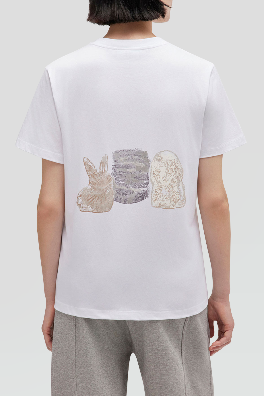 GANNI｜ANIMALS 棉質可愛動物T恤