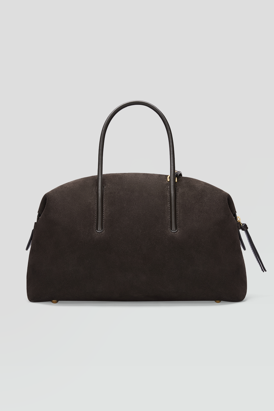 DeMellier｜SMALL STOCKHOLM 麂皮保齡球手提包