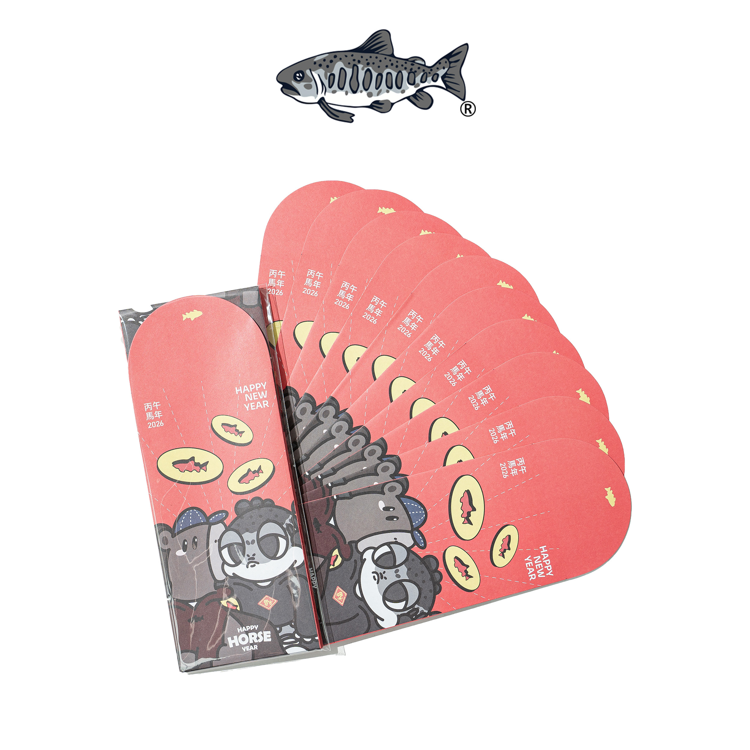 AGLITY HOUSE - Red Envelope 馬年紅包袋 [10入]