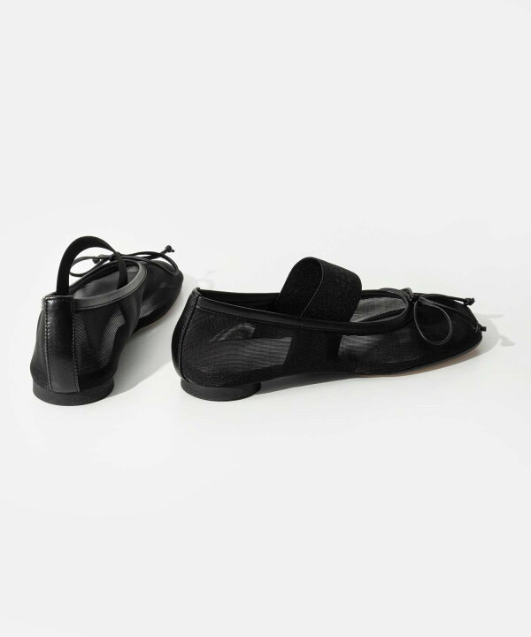 MM6 Maison Margiela / Black Anatomic Ballerina Flats