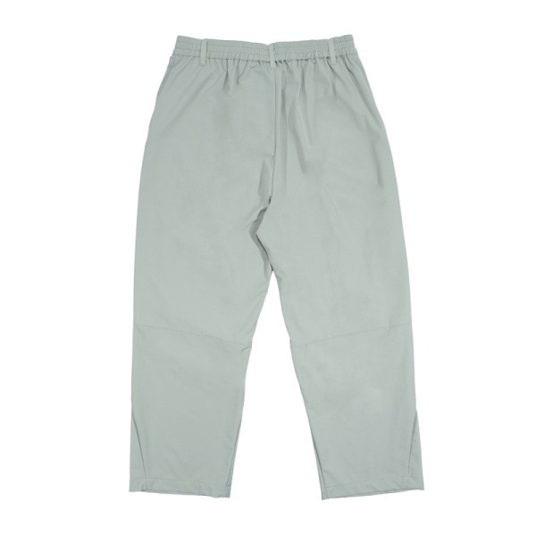 男女款 KANGOL PANTS 淺灰色 英國 袋鼠 休閒 中性 寬版 打摺褲【6555154011】