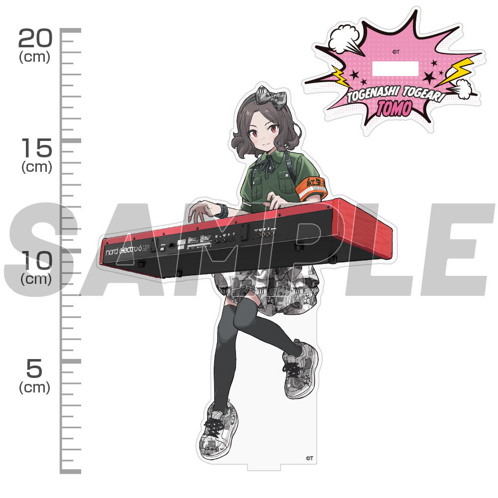 Cospa 011226 描き下ろし 海老塚智 アクリルスタンド（大） 運命の華Ver. [ガールズバンドクライ]