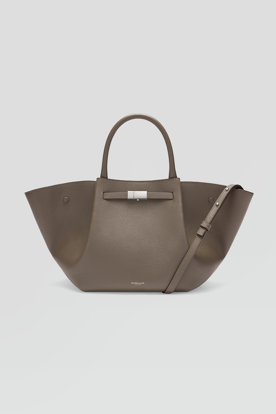 DeMellier｜MIDI NEW YORK 真皮銀釦手提包