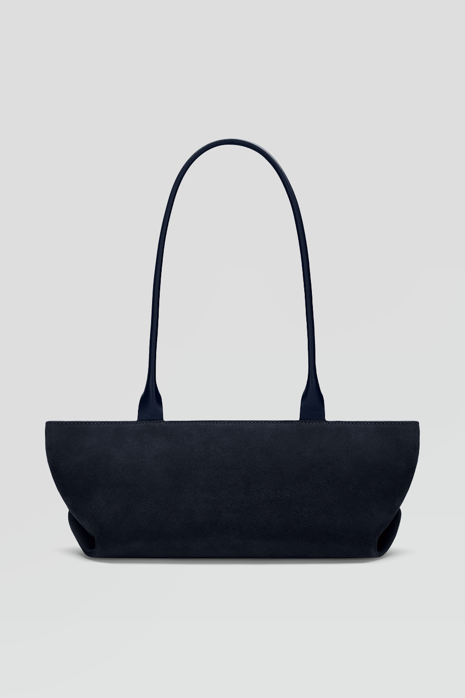 DeMellier｜NEW YORK 麂皮金釦法棍型肩背包