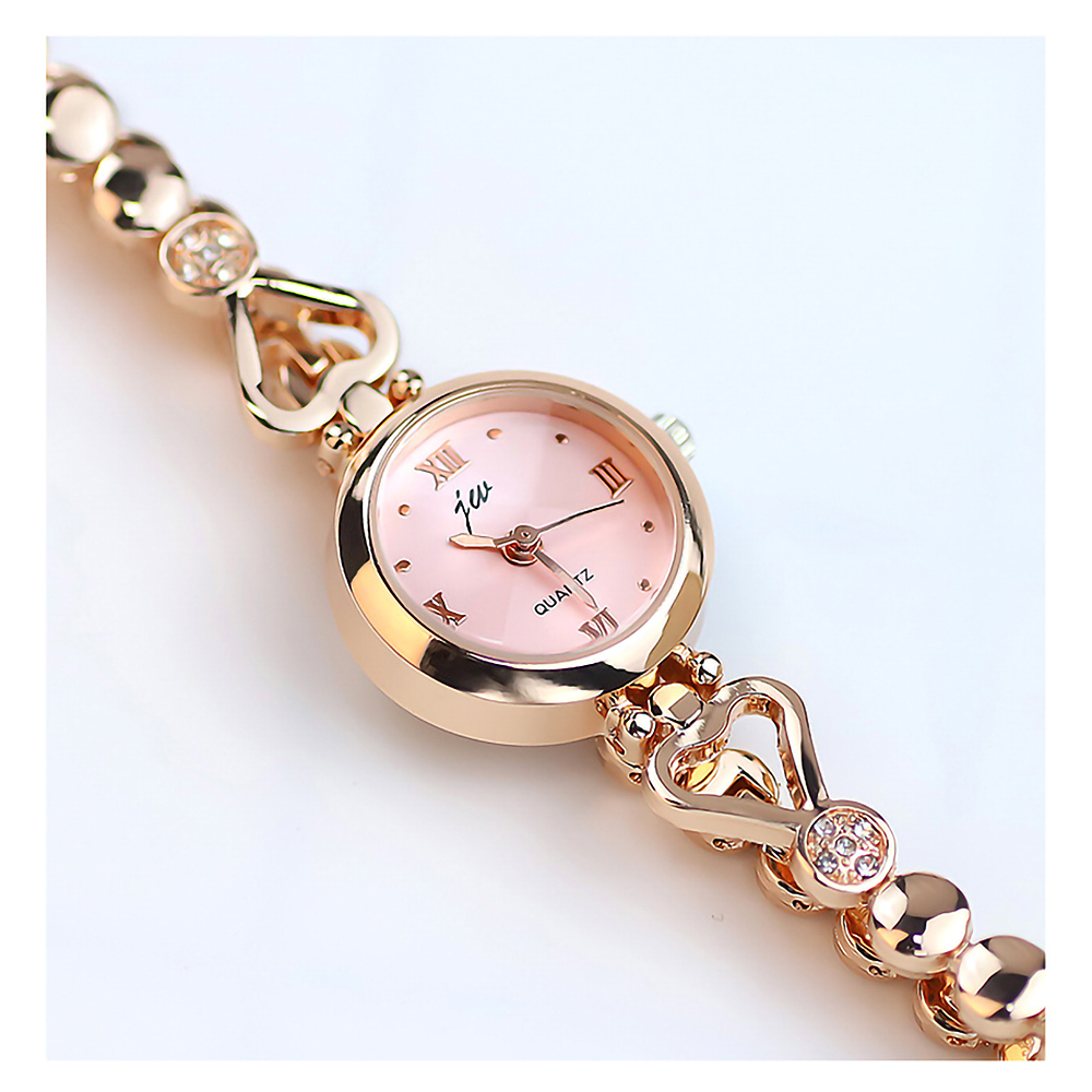 韓國JK 女士心形石英手錶 J0119