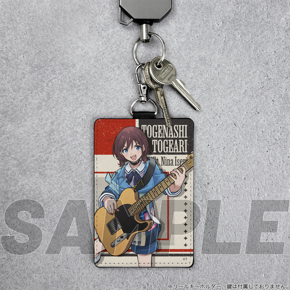 Cospa 011226 描き下ろし 井芹仁菜 パスケース（ナスカン付き） 運命の華Ver. [ガールズバンドクライ]