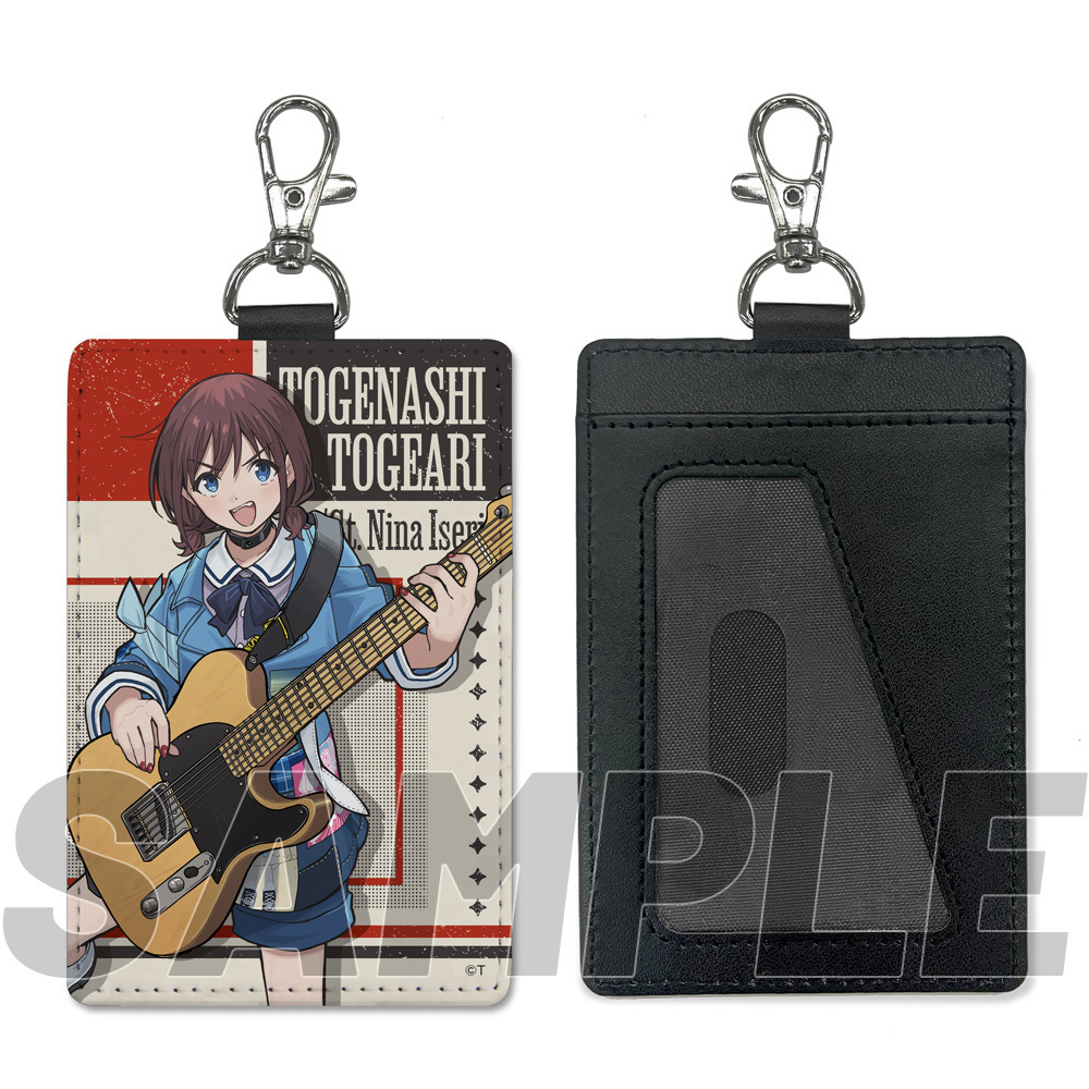 Cospa 011226 描き下ろし 井芹仁菜 パスケース（ナスカン付き） 運命の華Ver. [ガールズバンドクライ]