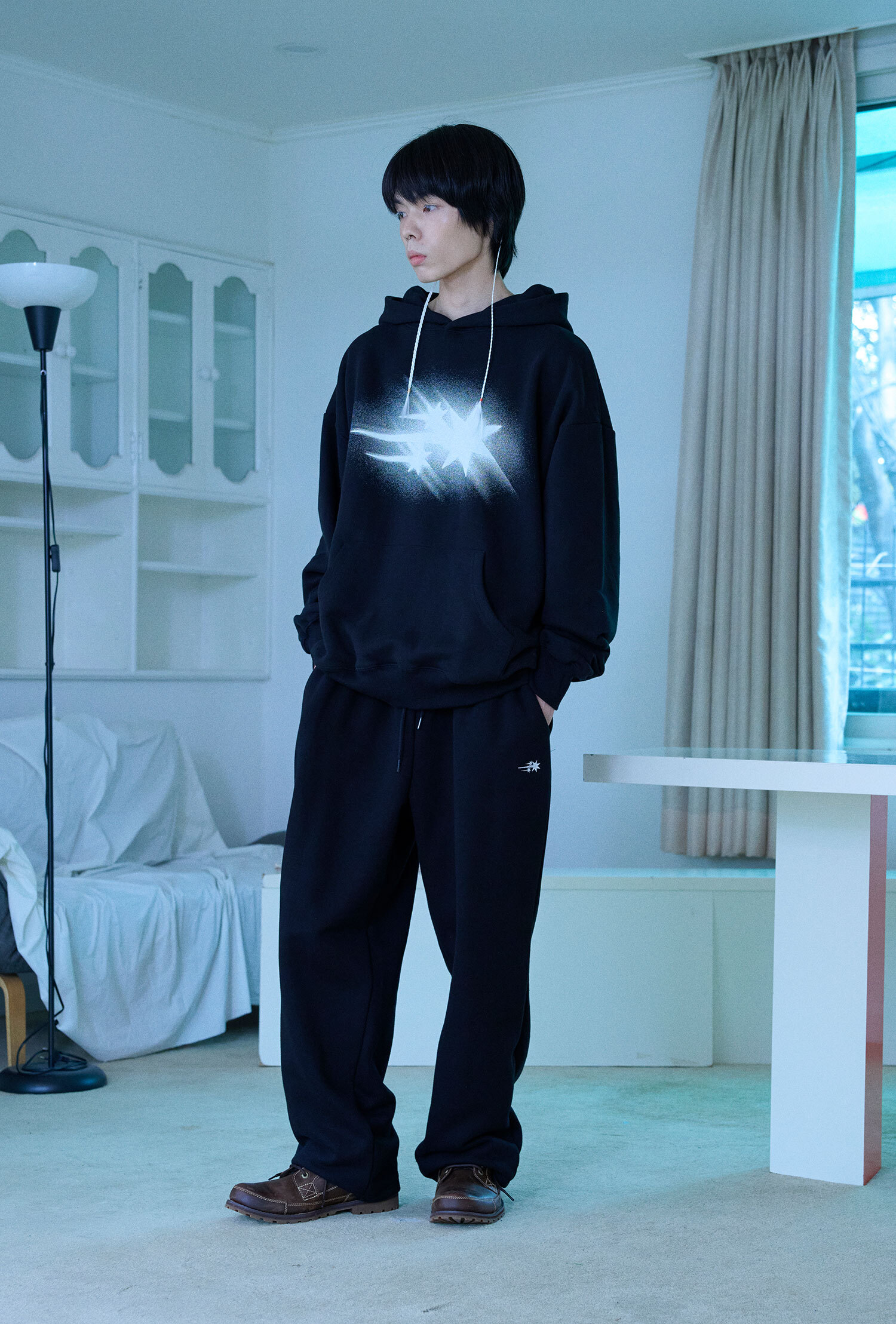 Niceghostclub moving symbol hoodie