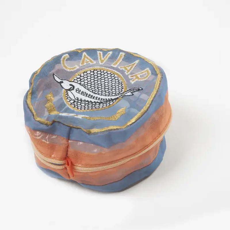 Brigitte Tanaka 魚子醬烏干紗收納包