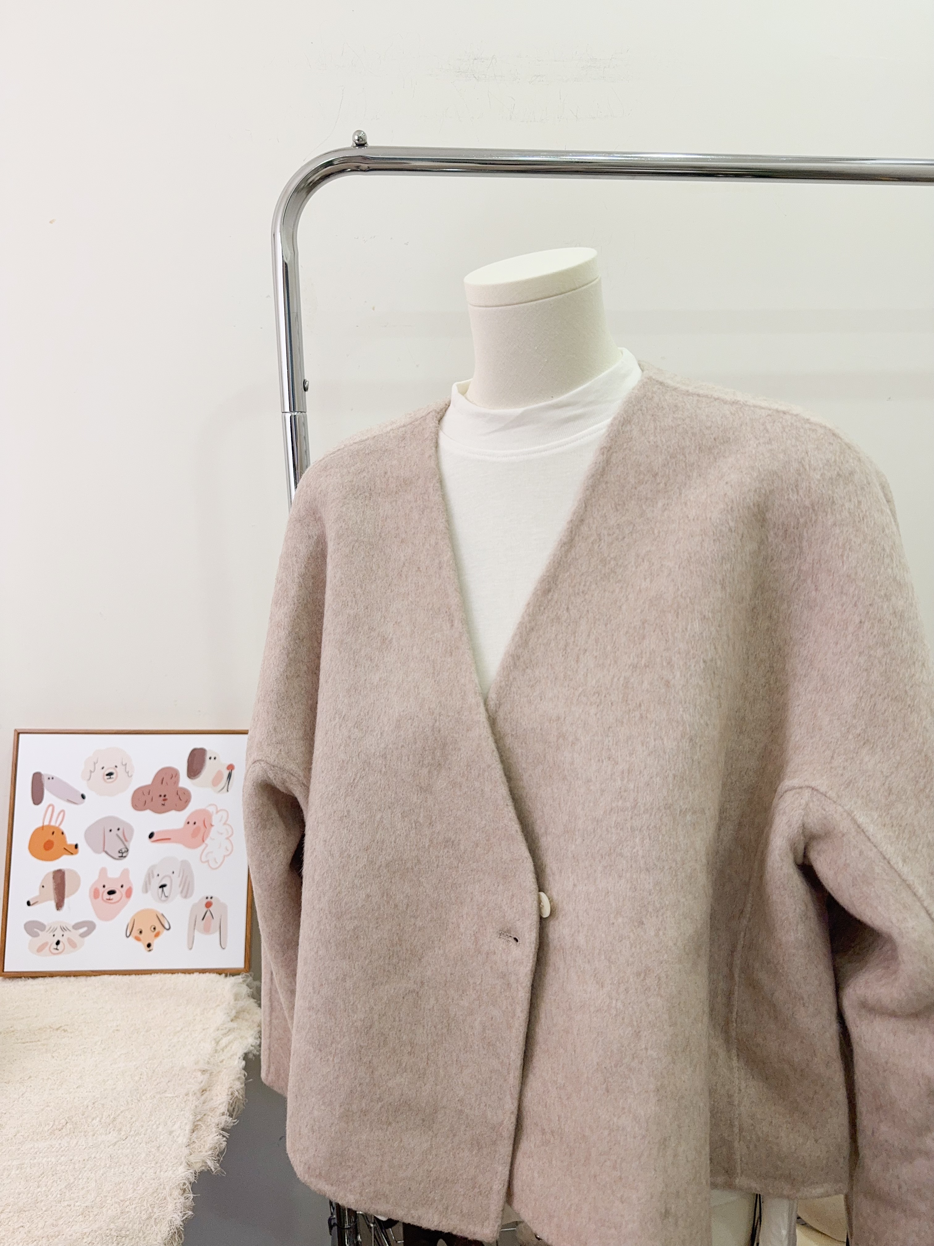 Ｍ991韓國姐姐家/擁有氣質的那個秘密(奶油杏)