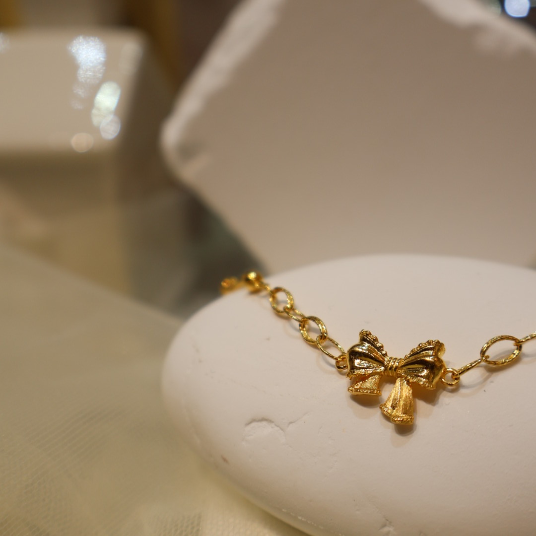 甜系蝴蝶結手鍊