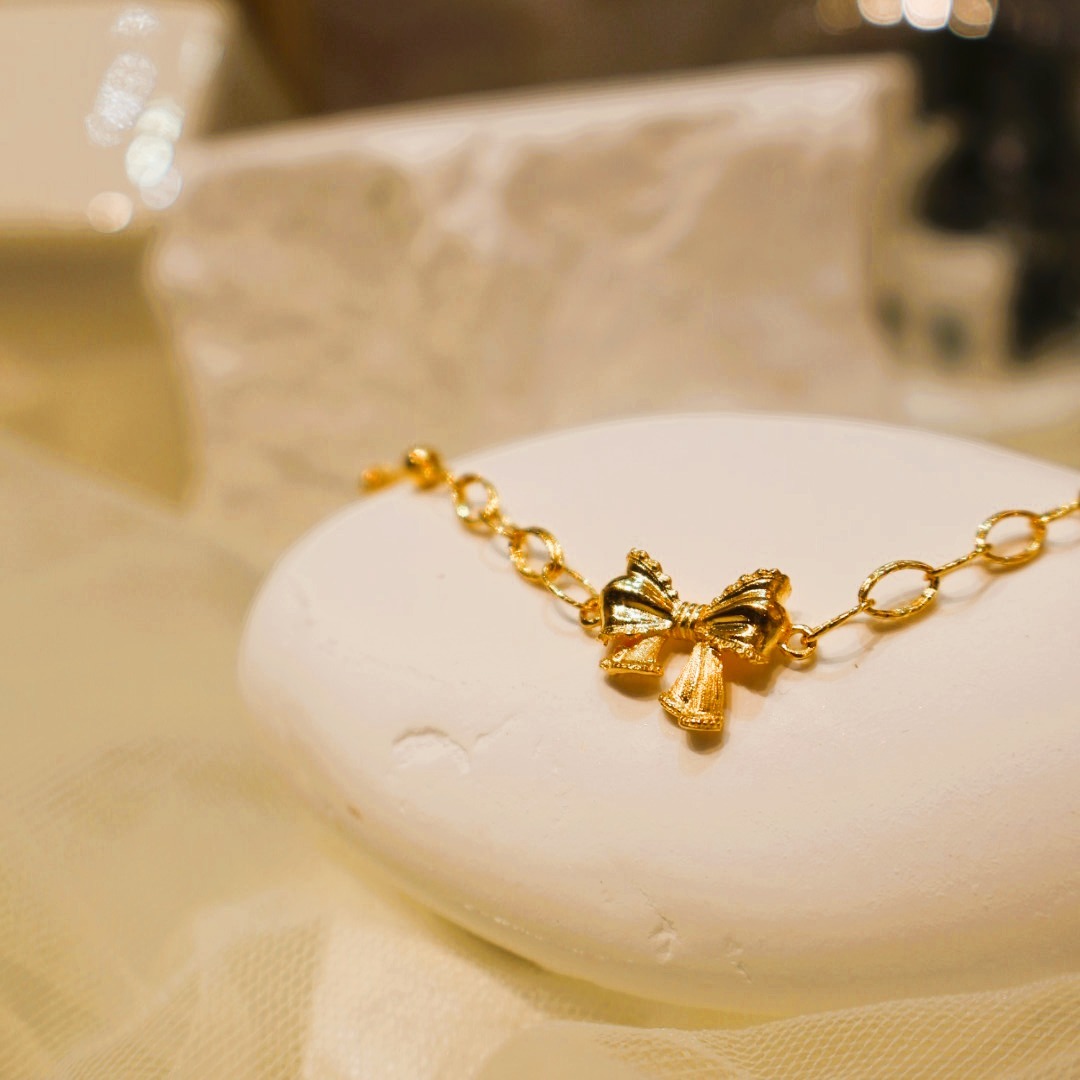 甜系蝴蝶結手鍊