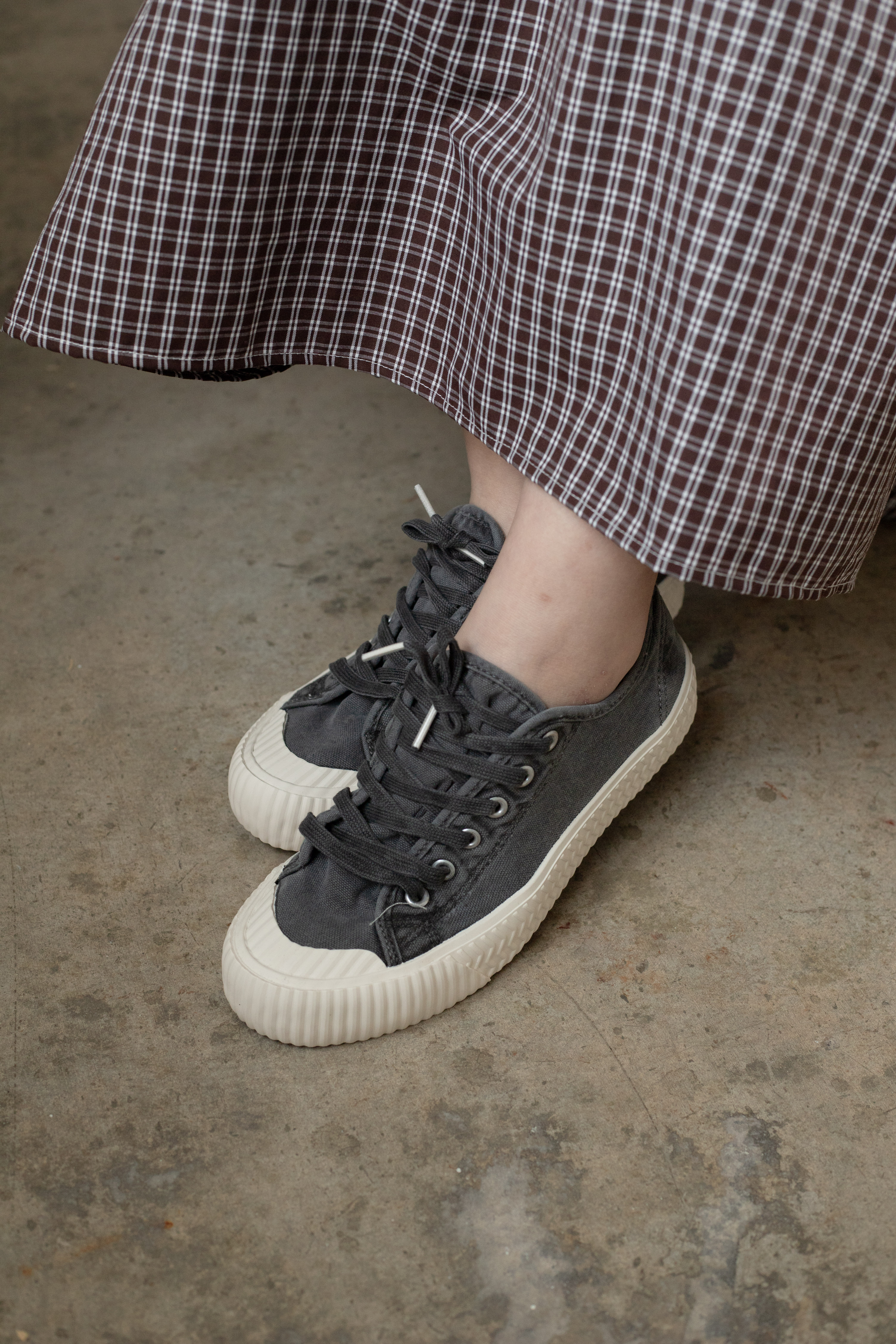 Harlow Canvas Sneaker Black -SH089BLK