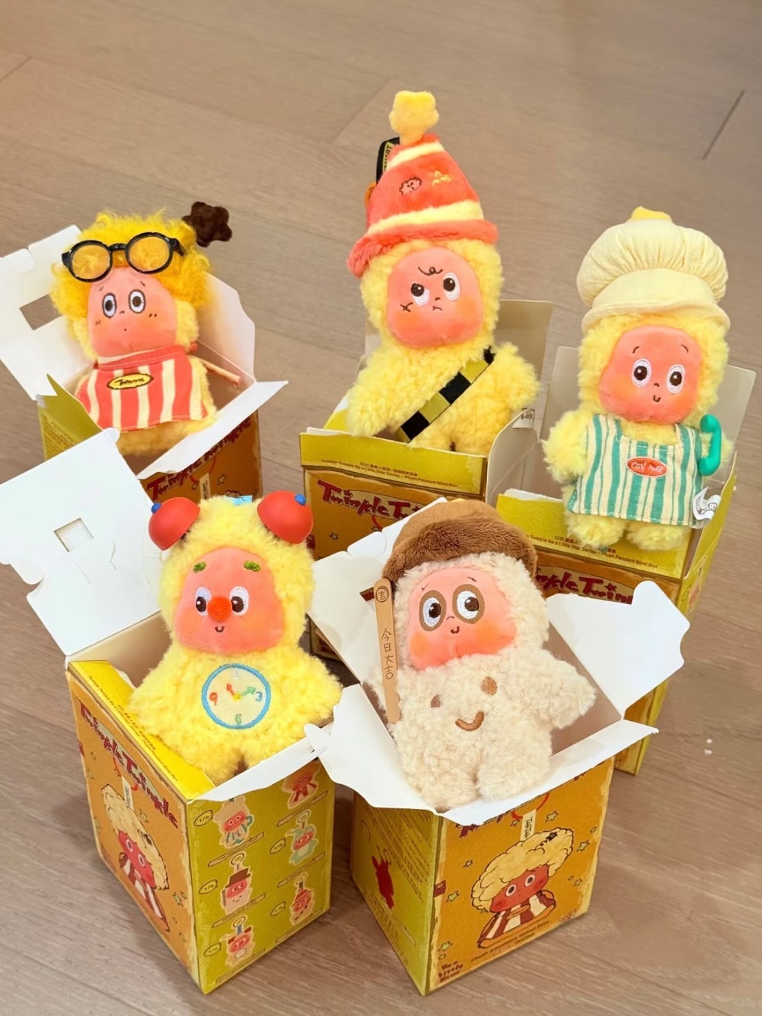 星星人 123！毛絨掛件 盲盒