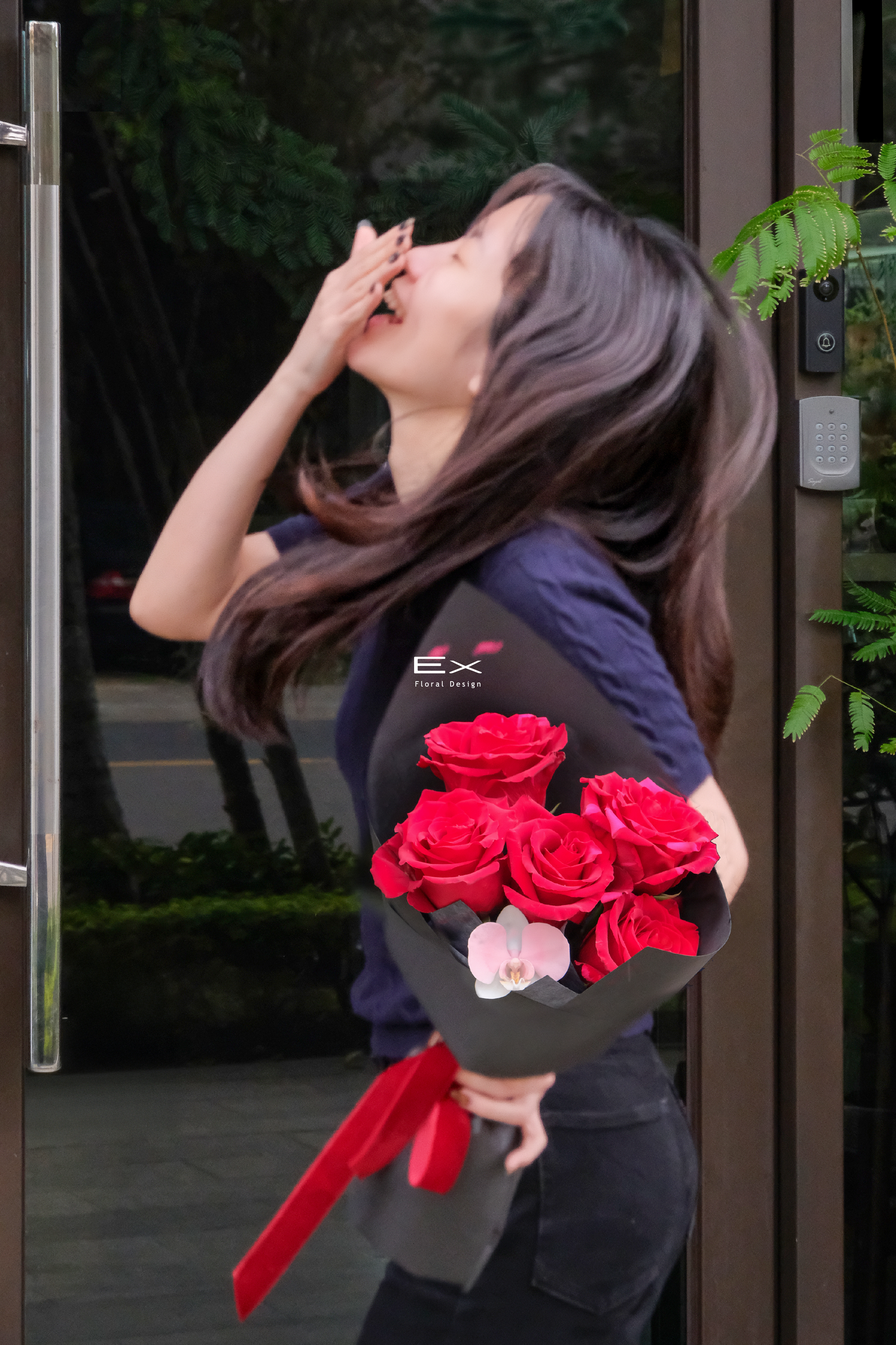 害羞會臉紅紅｜鮮花束 Blushing bouquet