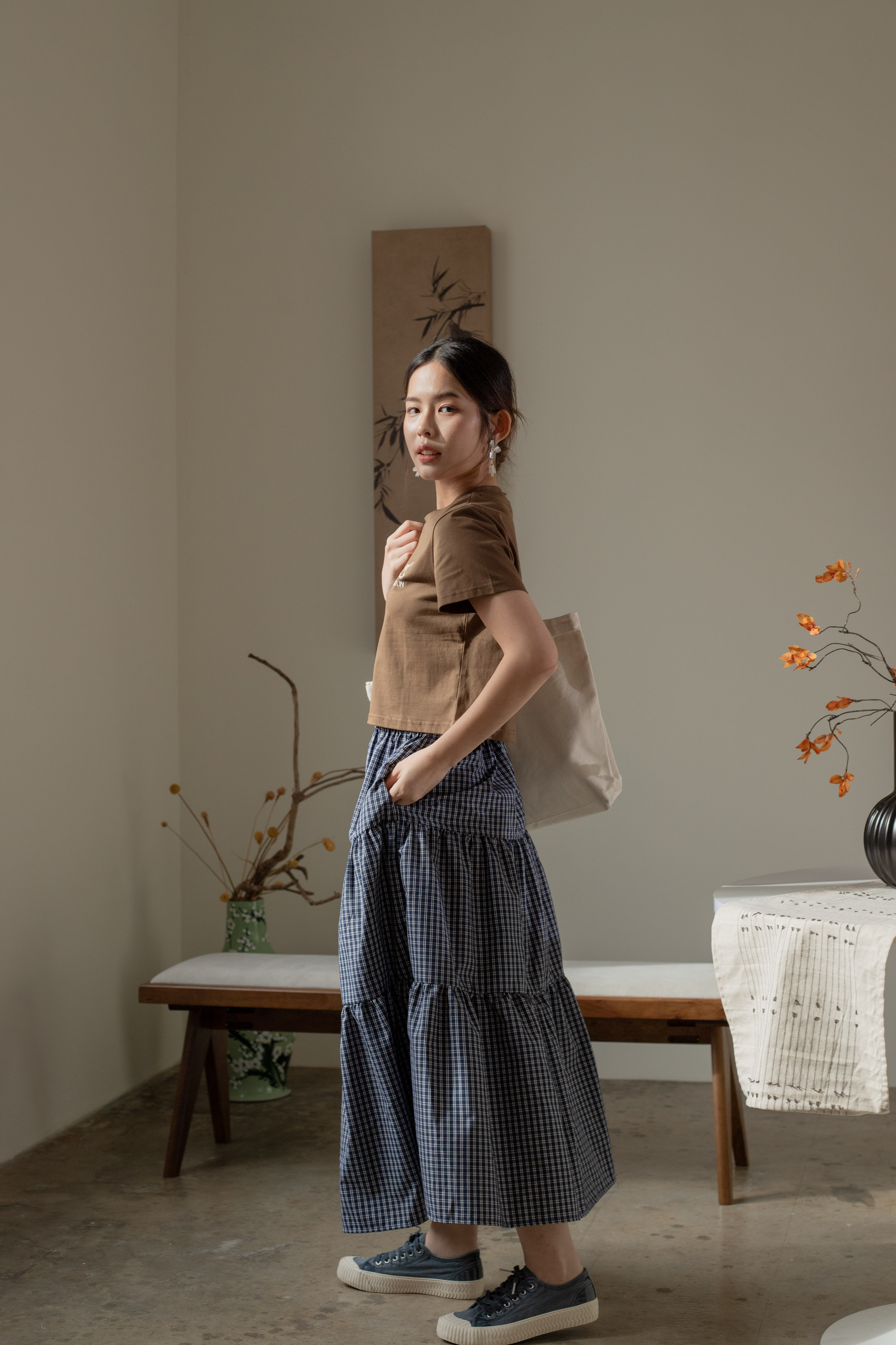 Harlow Canvas Sneaker Denim -SH089DEN