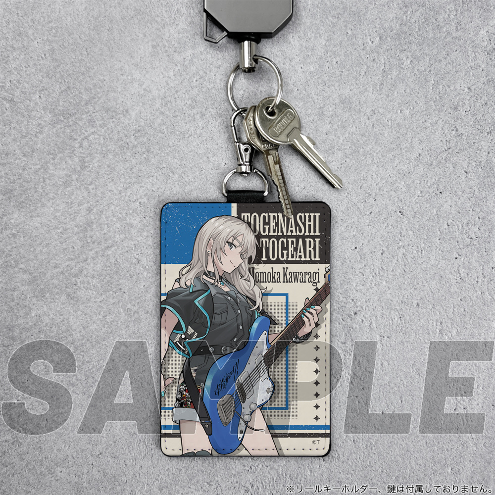 Cospa 011226 描き下ろし 河原木桃香 パスケース（ナスカン付き） 運命の華Ver. [ガールズバンドクライ]