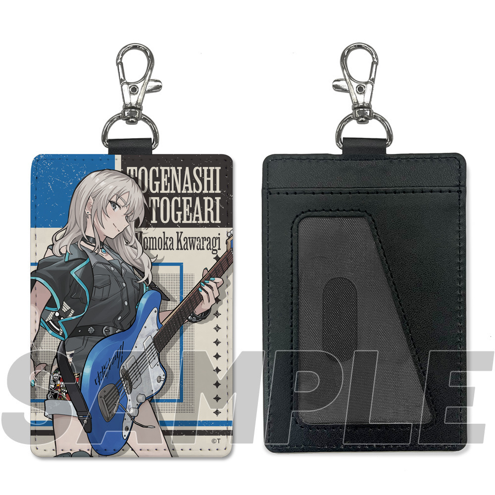 Cospa 011226 描き下ろし 河原木桃香 パスケース（ナスカン付き） 運命の華Ver. [ガールズバンドクライ]