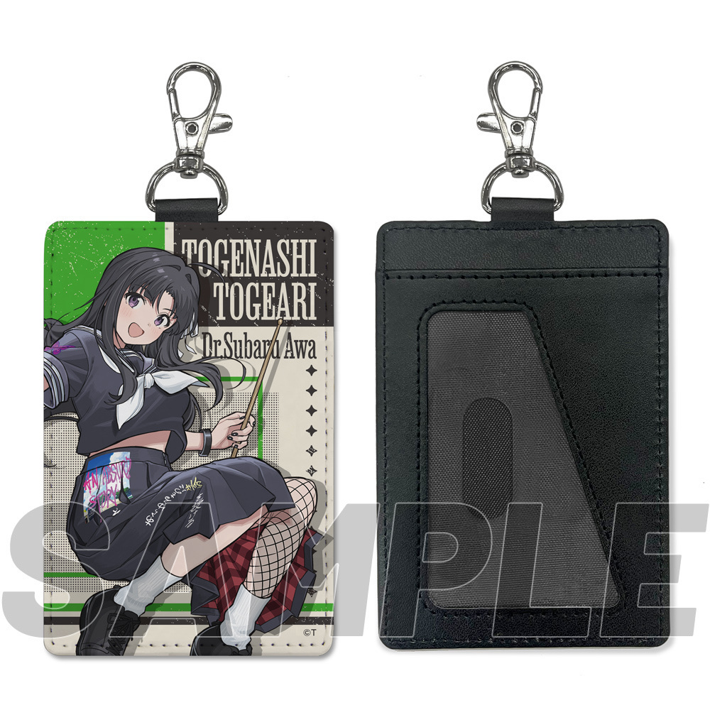 Cospa 011226 描き下ろし 安和すばる パスケース（ナスカン付き） 運命の華Ver. [ガールズバンドクライ]