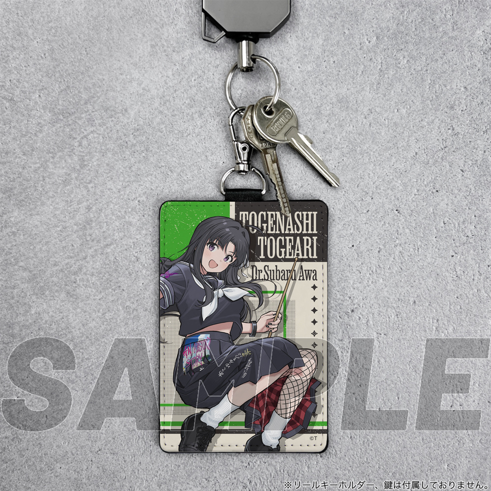 Cospa 011226 描き下ろし 安和すばる パスケース（ナスカン付き） 運命の華Ver. [ガールズバンドクライ]