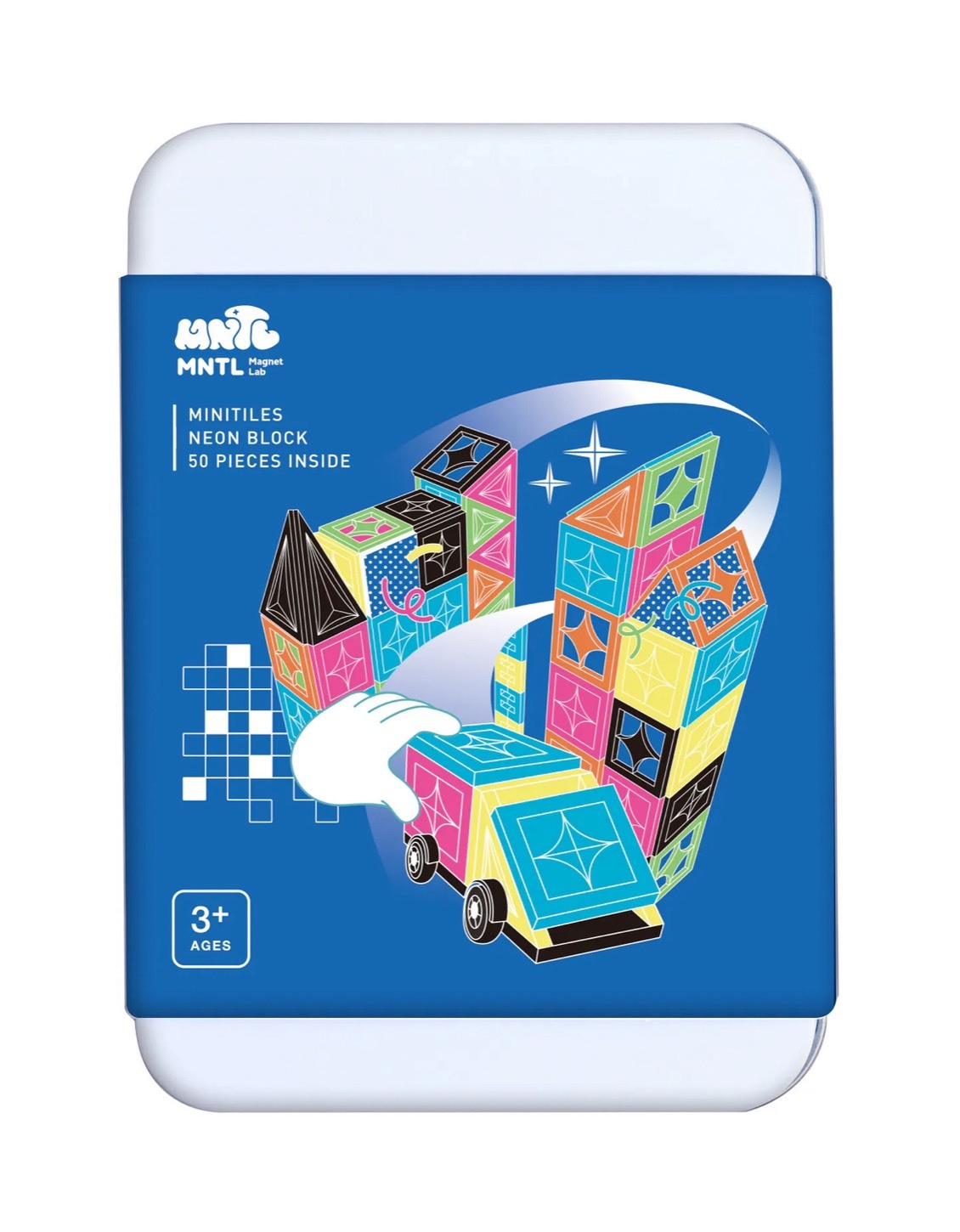 MNTL霓虹街區｜小小磁力片