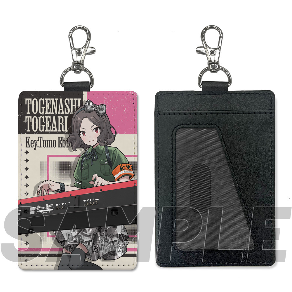 Cospa 011226 描き下ろし 海老塚智 パスケース（ナスカン付き） 運命の華Ver. [ガールズバンドクライ]