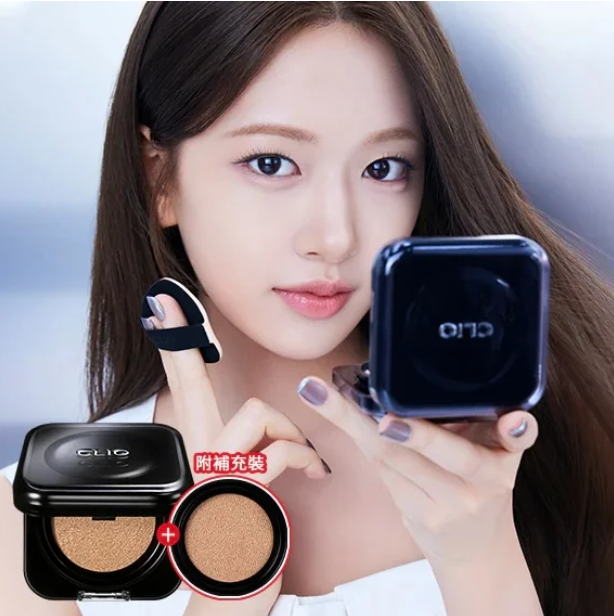 CLIO Kill Cover Founwear Cushion Foundation - Ultimate Long-Lasting Flawless Cushion Foundation (with refill + mini size)