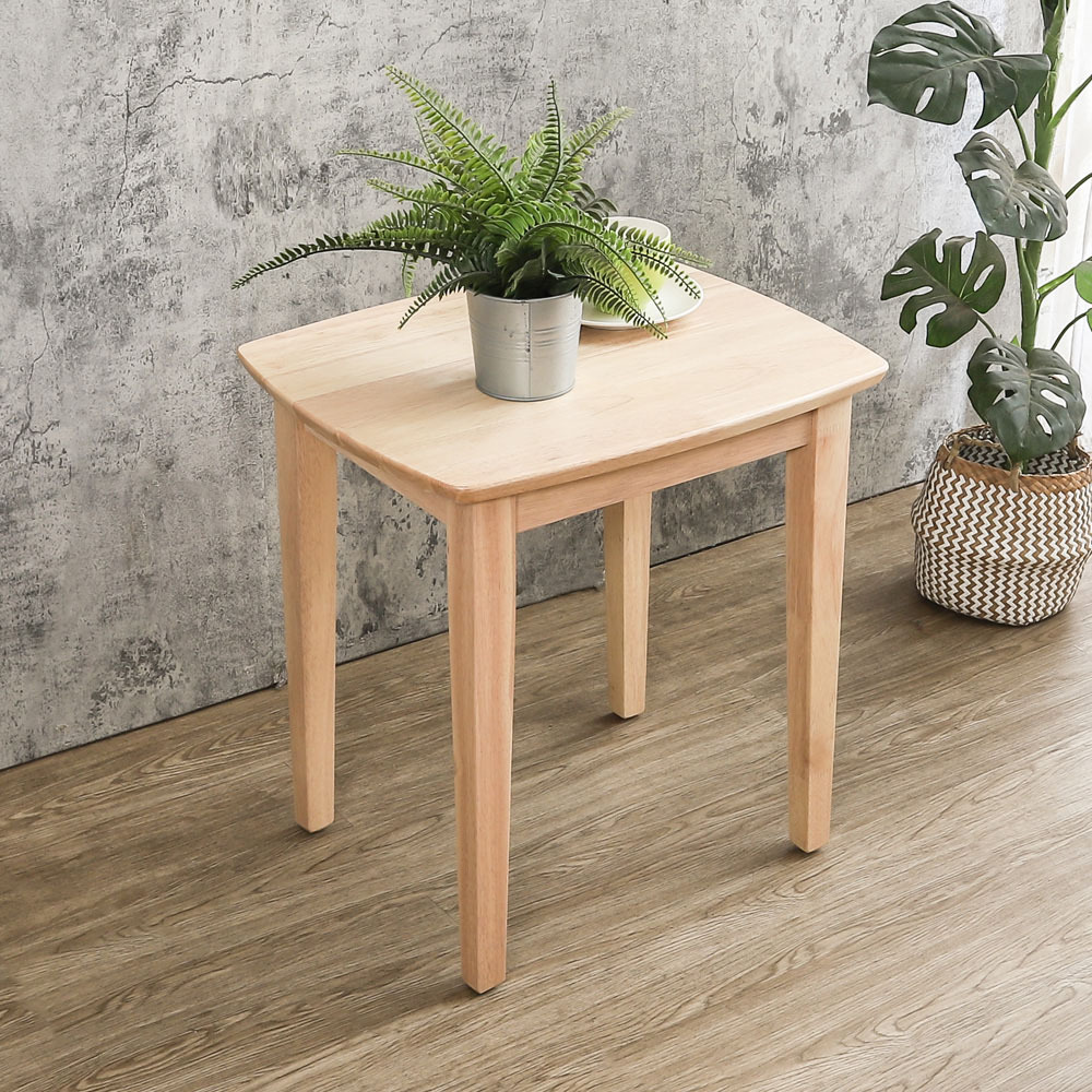 野村1.8尺實木長方形小茶几/邊几/邊桌-奶茶木紋色