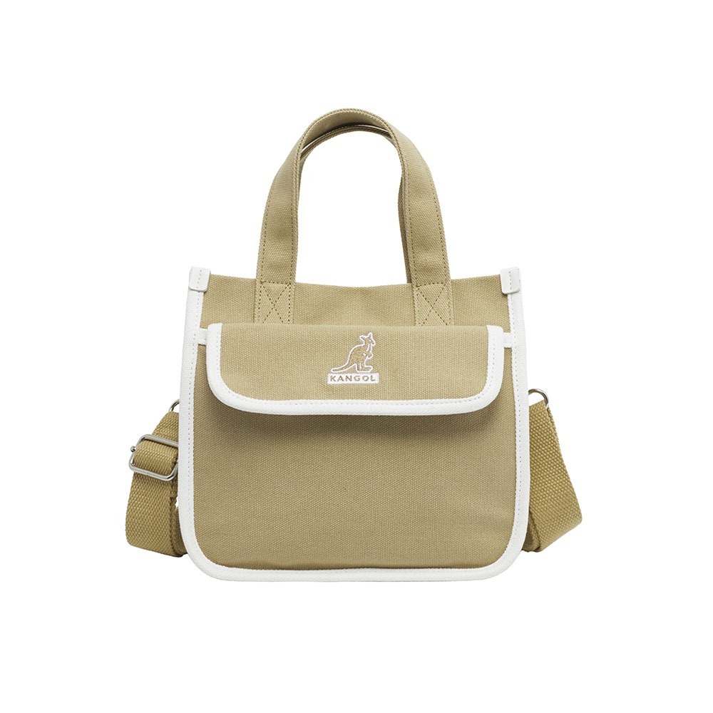 KANGOL 側背包 三色 帆布 手提 小方包 包包 6455170101 6455170120 6455170132