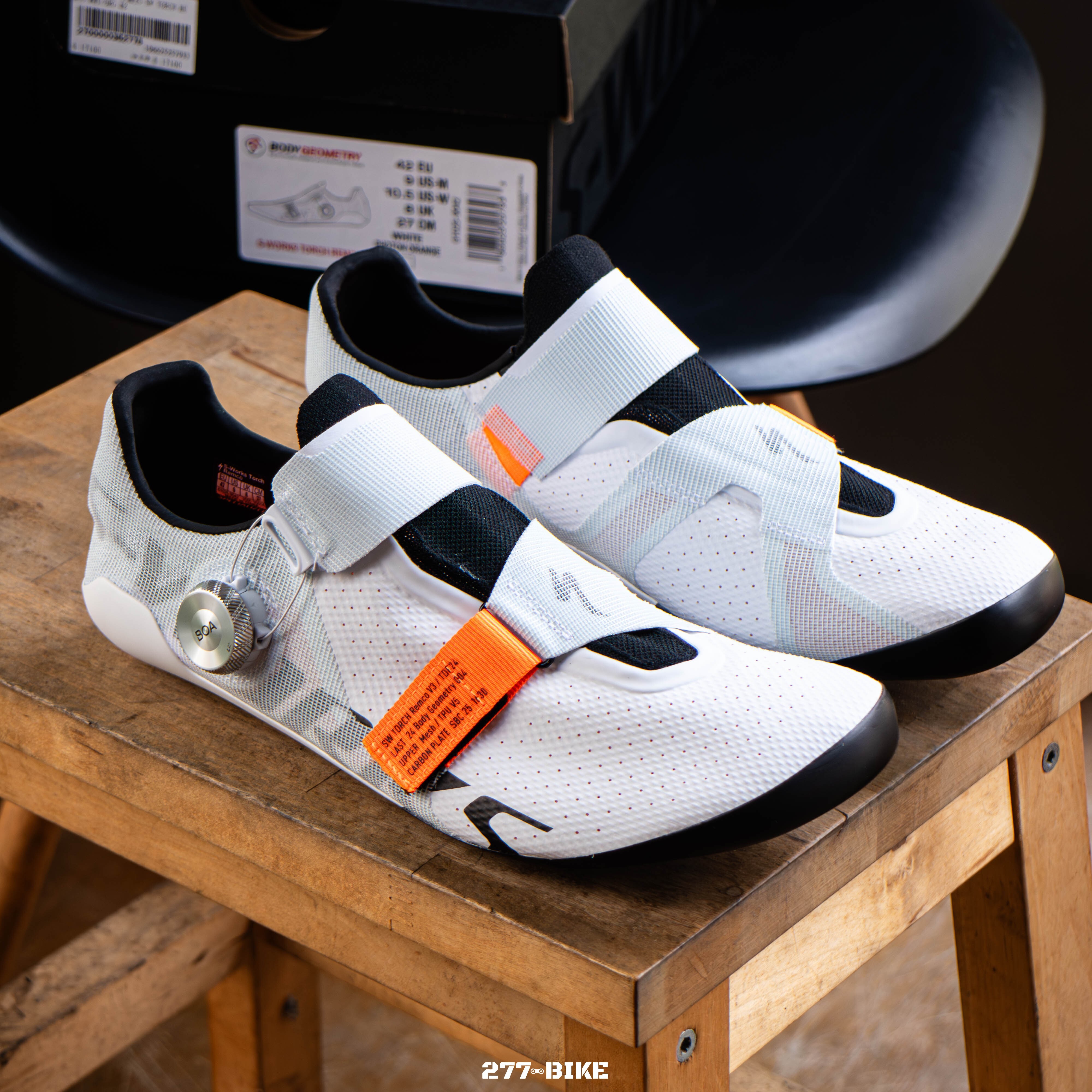 【SPECIALIZED】卡鞋25 SW TORCH REMCO WHT/ORG
