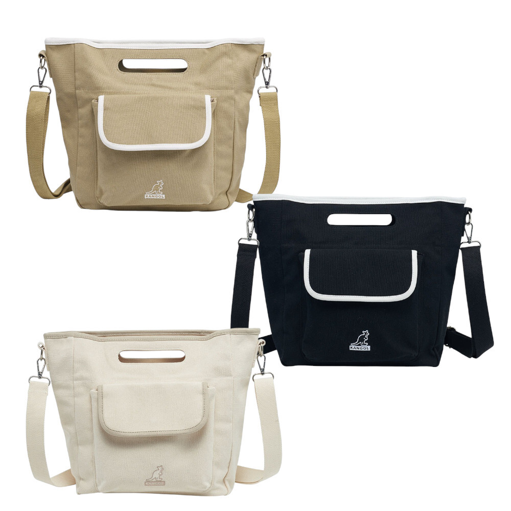 KANGOL 側背包 三色 帆布 手提 大方包 包包 6455170301 6455170320 6455170332