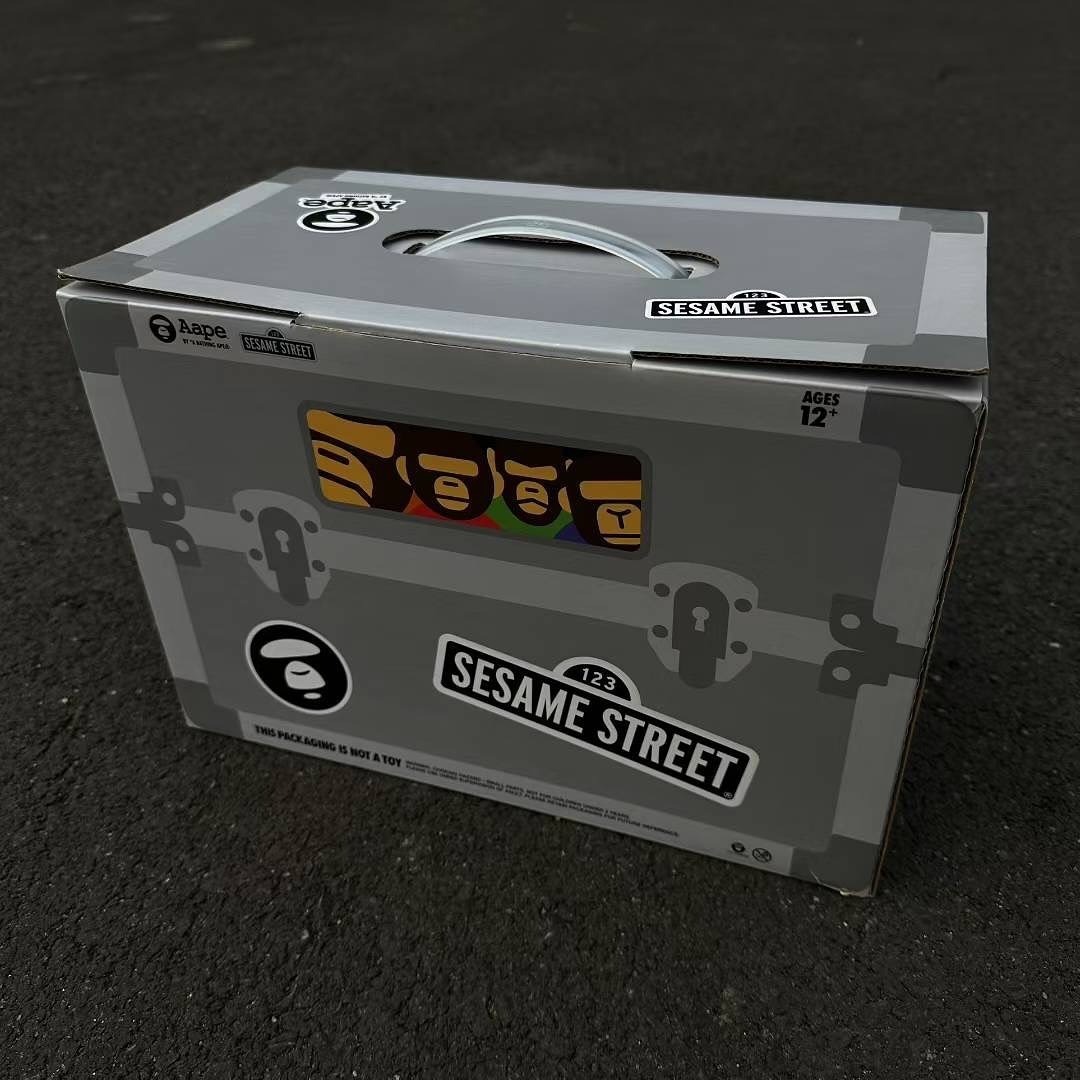 【現貨】AAPE x 芝麻街 聯名公仔 AAPE7