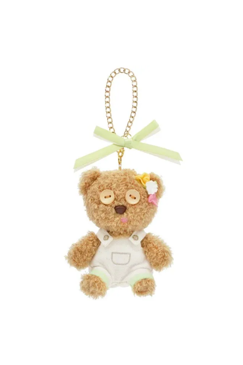 【 限量現貨 】大阪環球 小小兵提姆熊春天花花吊飾 日本