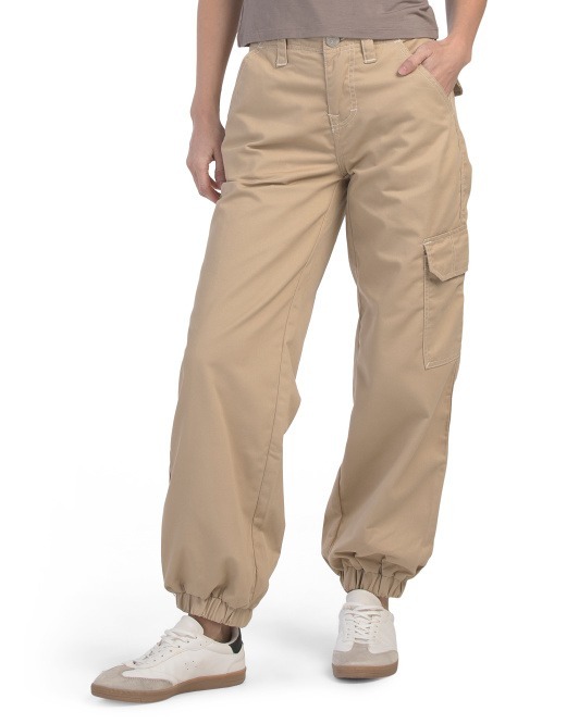 【預購】TRUE RELIGION Q122204 女裝石灰華色 Bobbi 寬鬆工裝慢跑褲