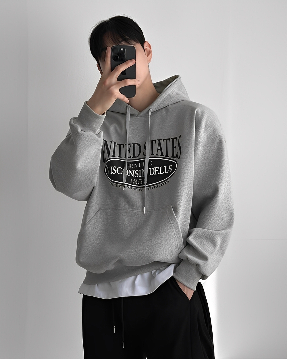 VISCO 重磅 牛奶絨 連帽 長袖 帽T