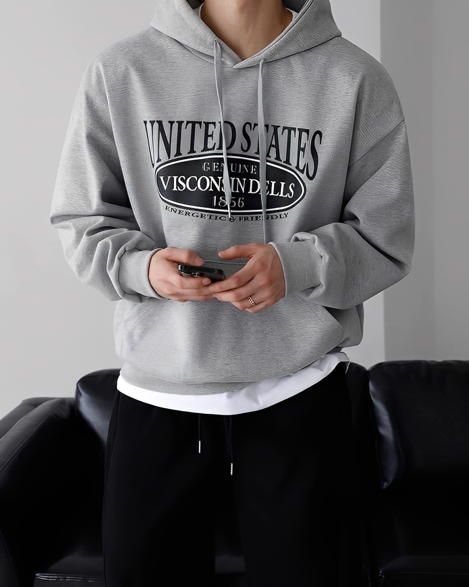 VISCO 重磅 牛奶絨 連帽 長袖 帽T