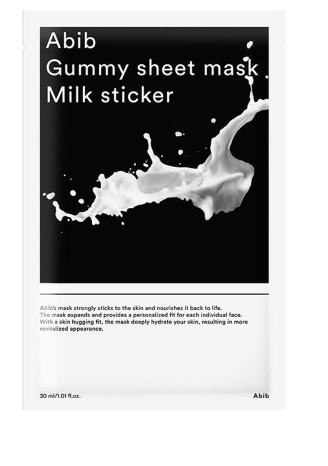 🈹🈹【現貨】 Abib Gummy sheet mask Milk sticker （一盒10 片）🈹🈹