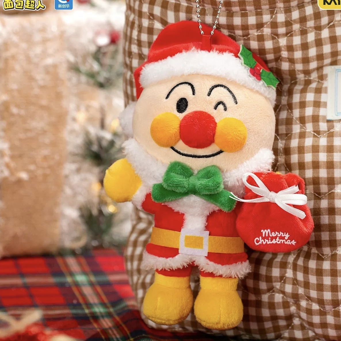 麵包超人 聖誕節 絨毛 吊飾 盲盒 隨機