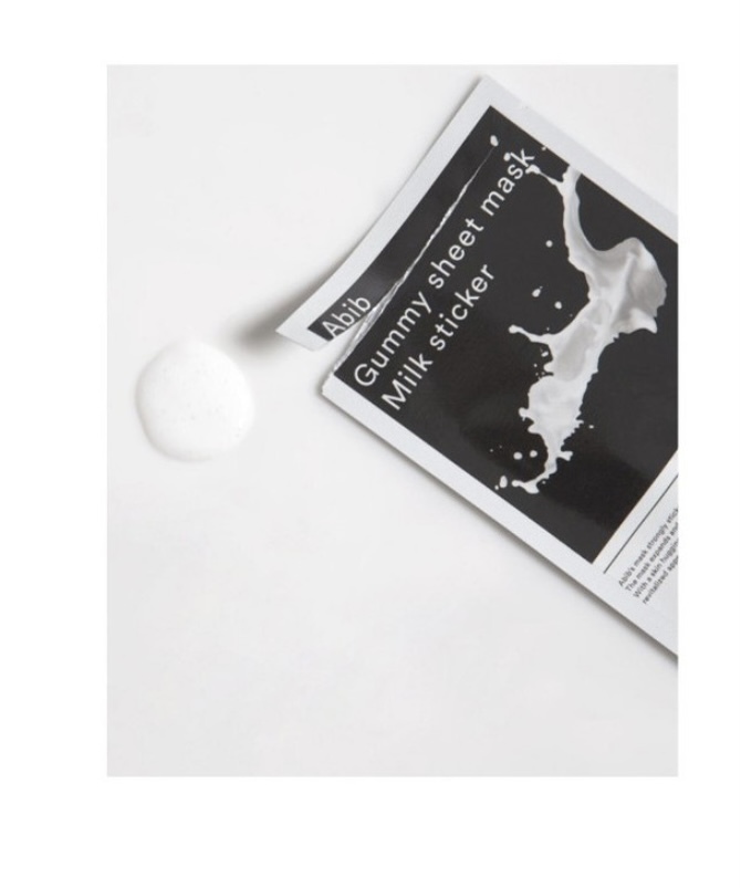 🈹🈹【現貨】 Abib Gummy sheet mask Milk sticker （一盒10 片）🈹🈹