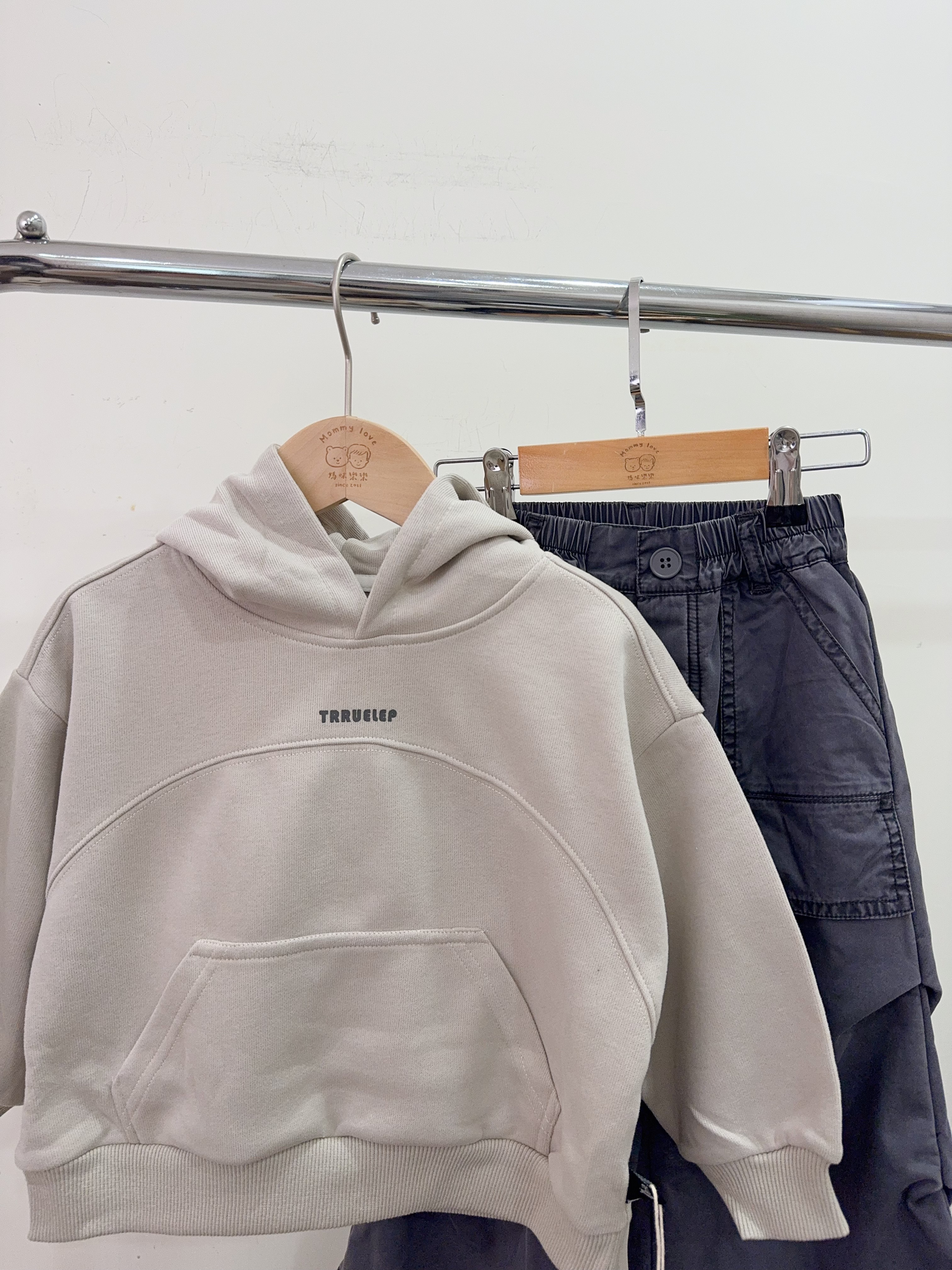 NH6669弧形連帽上衣