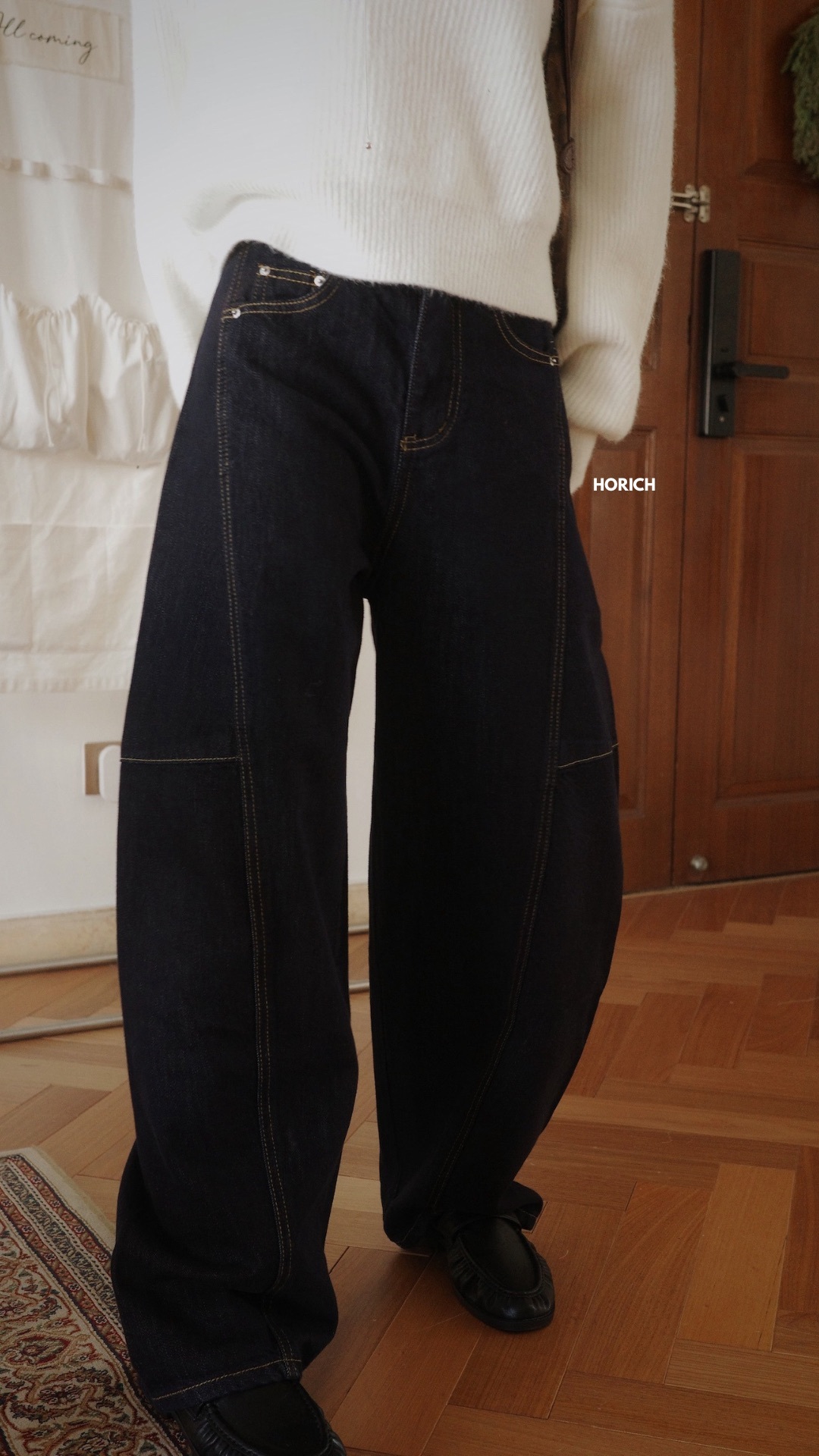 𝗗𝗲𝗰.𝟮𝟯 / 10381-今年必收牛仔寬鬆繭型褲(5色)S-XL / 丹寧