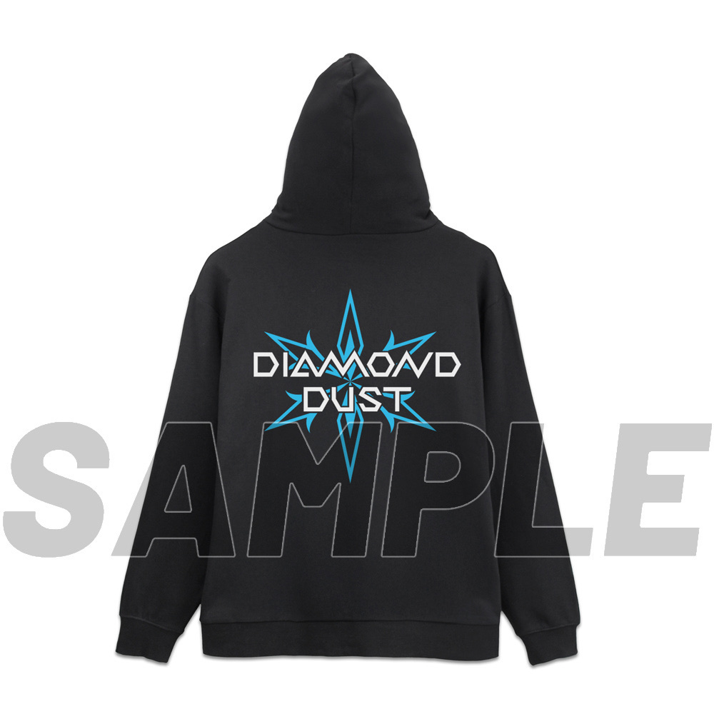 Cospa 011226 ダイヤモンドダスト ジップパーカー Ver.2.0 [ガールズバンドクライ] BLACK