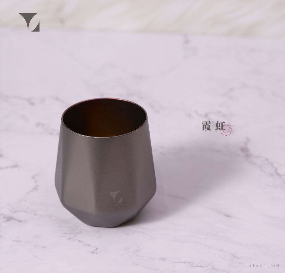 鈦造曜晶杯|雙色系列|霞銀
