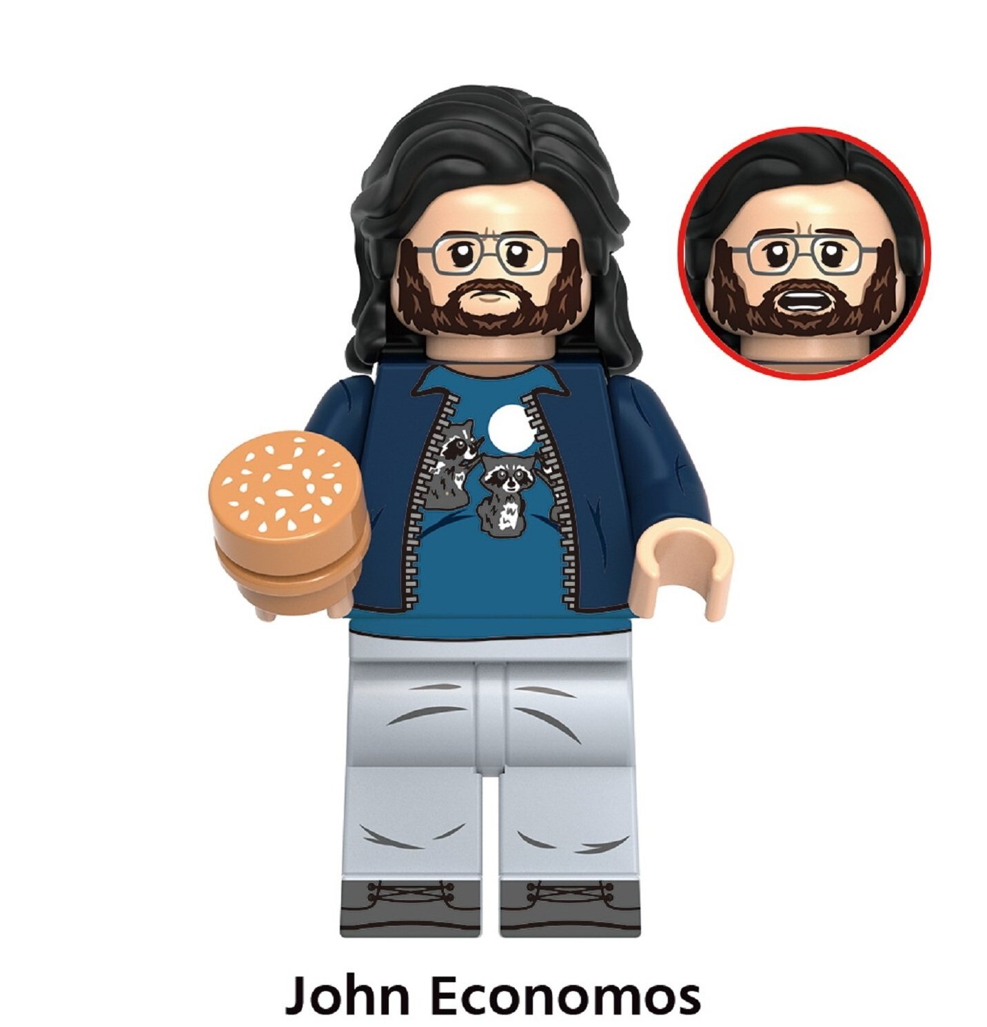 John Economos Custom Minifigures fit Lego RZL008 R039