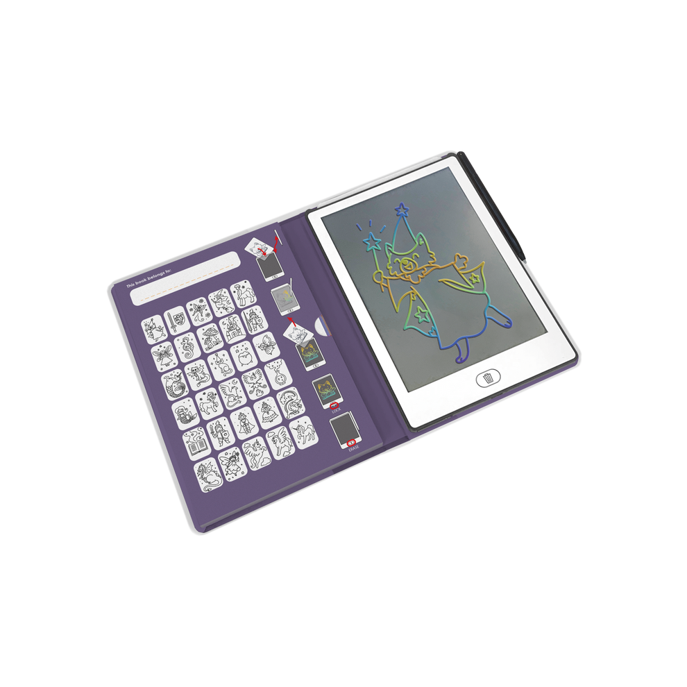 Kidywolf kidydraw-mini drawingpad 30 once upon a time