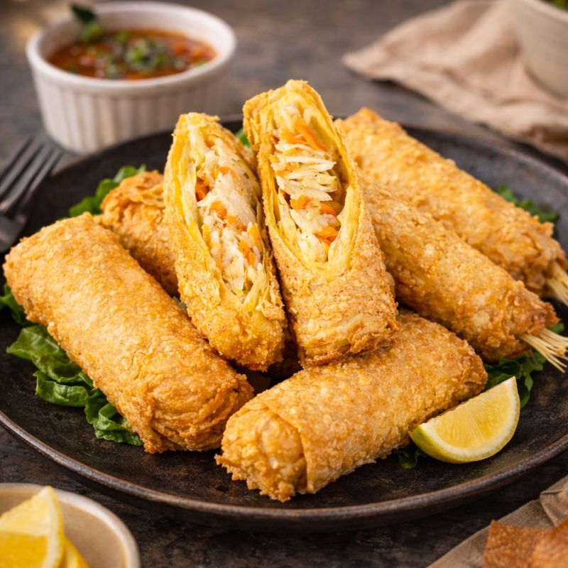 鮮蔬腐皮卷6入(純素)