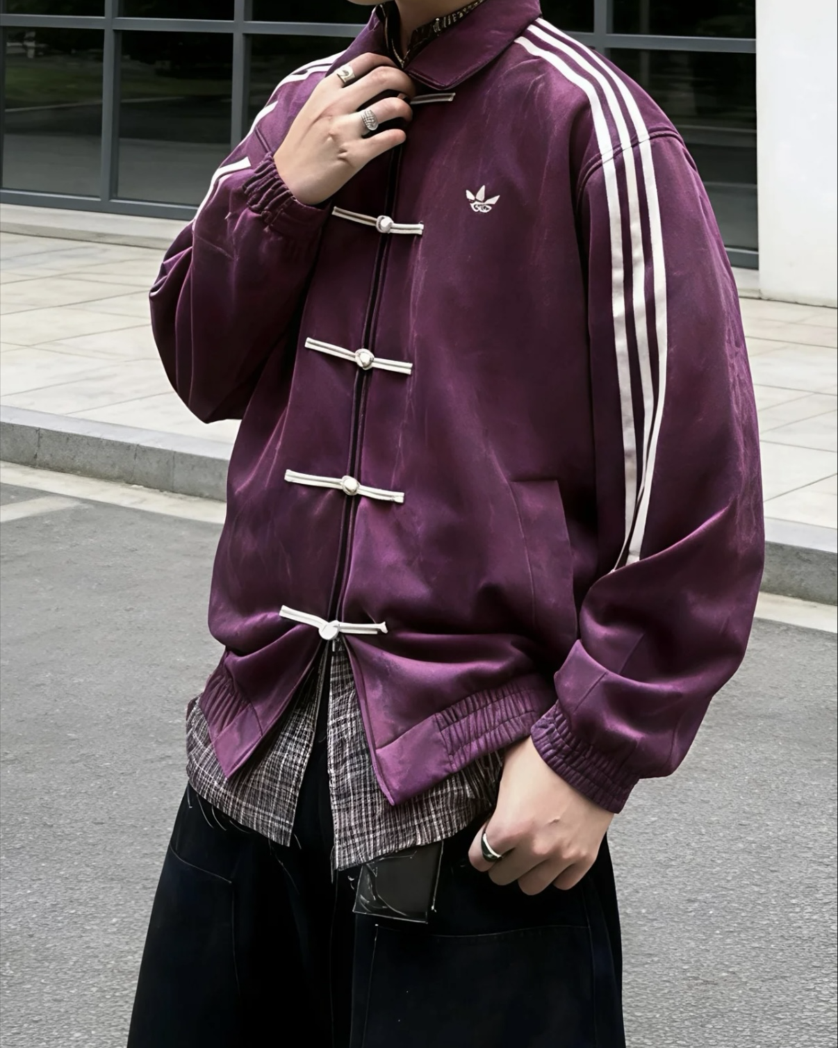 ADIDAS ORIGINALS CTT 3.1 SOFT 唐裝外套 新中式 扭結 立領 三葉草 共6色 男女同款