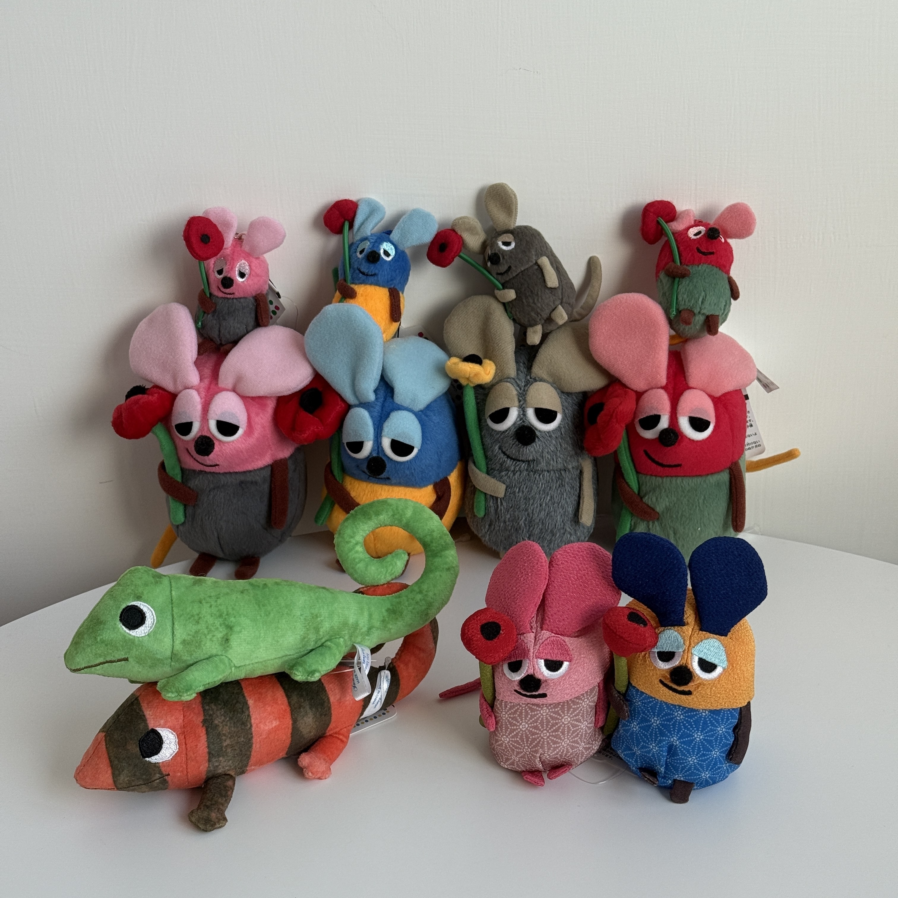 現貨┃日本 leo lionnis 田鼠阿佛 變色龍 娃娃 吊飾 筆袋